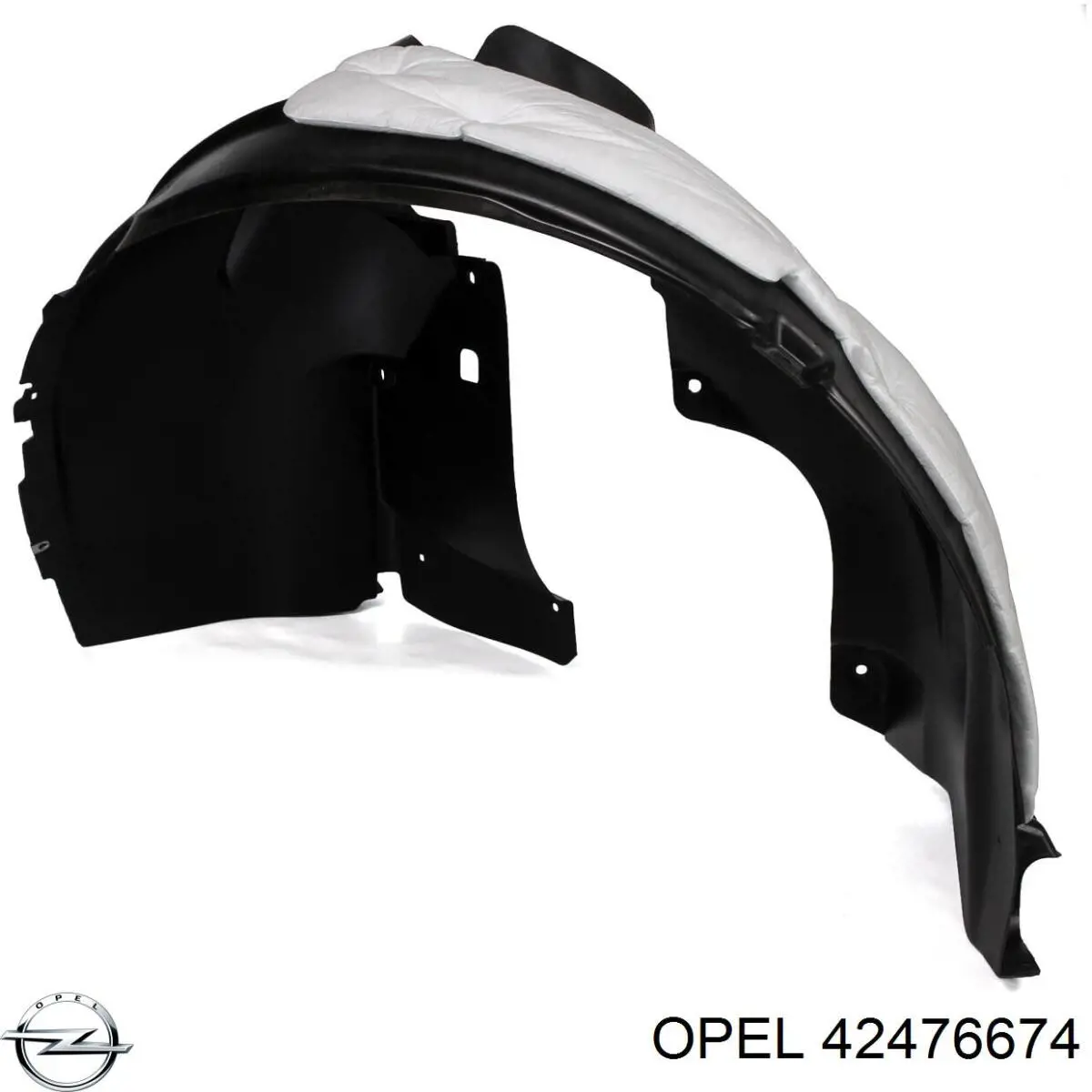 Pára-lama dianteiro direito Opel 42476674 preço, a partir de 227,45 USD