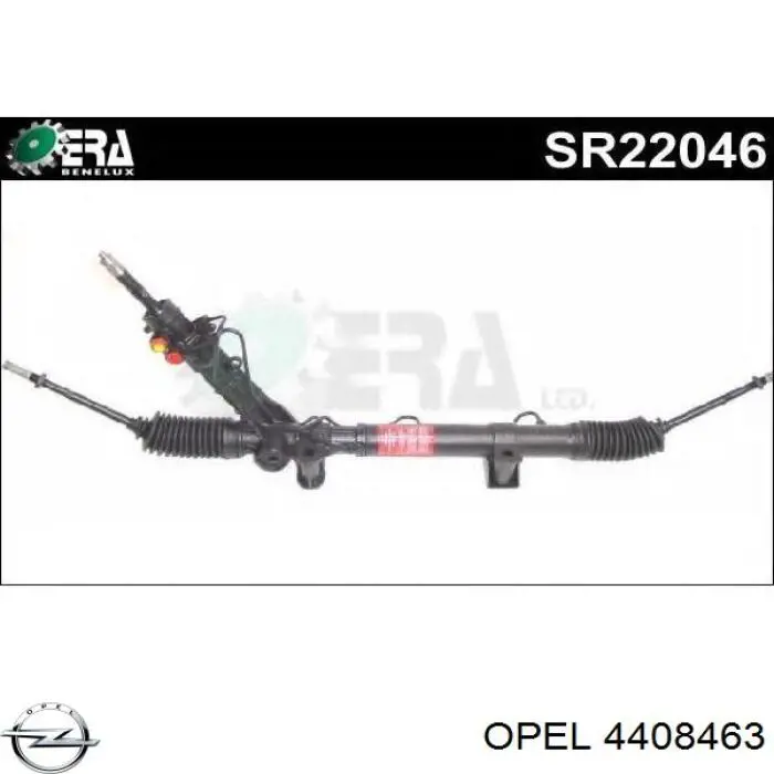4408463 Opel Cremalheira da direção