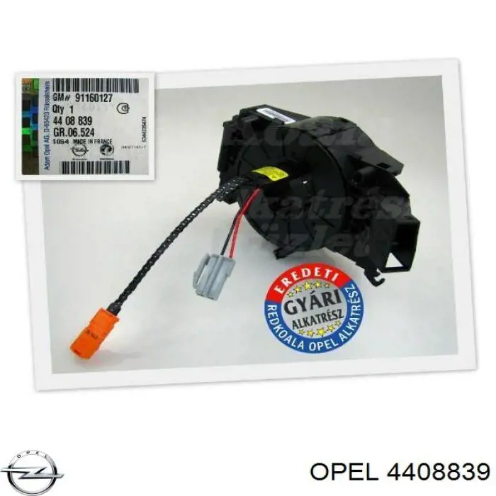 Anel AIRBAG de contato, cabo plano do volante para Opel Vivaro A F7