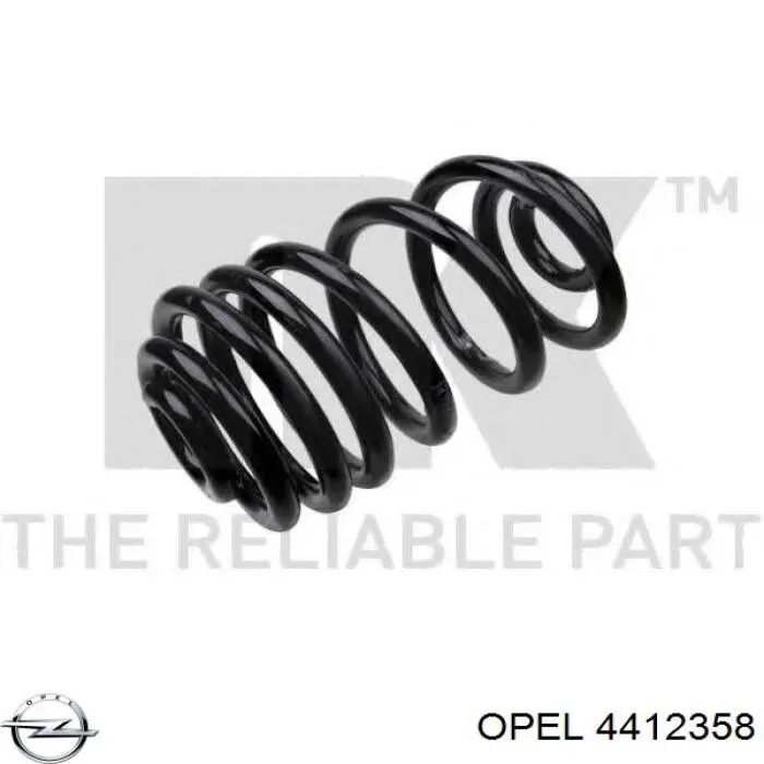 Mola traseira Opel 4412358 preço, a partir de 72,15 USD