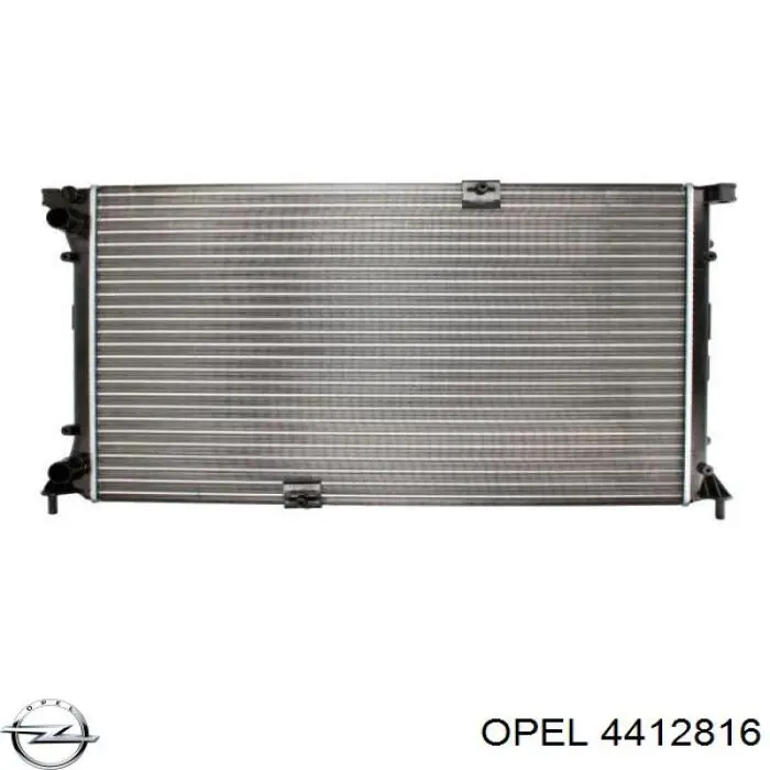 4412816 Opel Radiador de esfriamento de motor