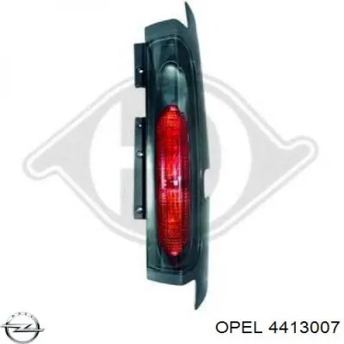 Compre 4413007 Opel Lanterna traseira direita