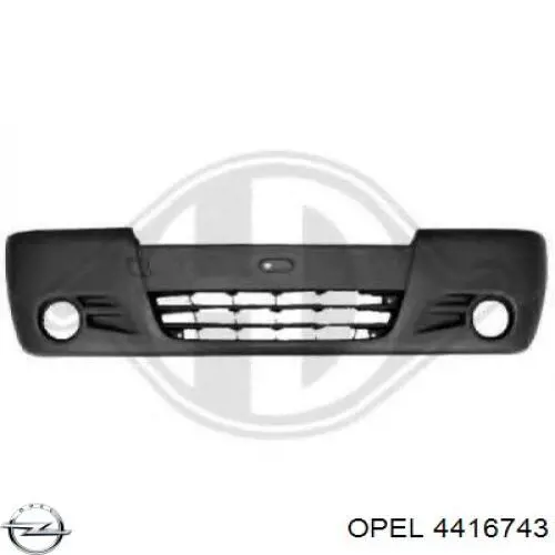 Compre 4416743 Opel Pára-choque dianteiro
