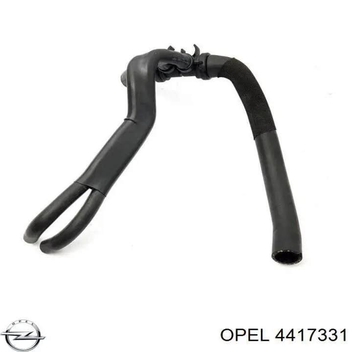 4417331 Opel Mangueira (cano derivado) inferior do radiador de esfriamento