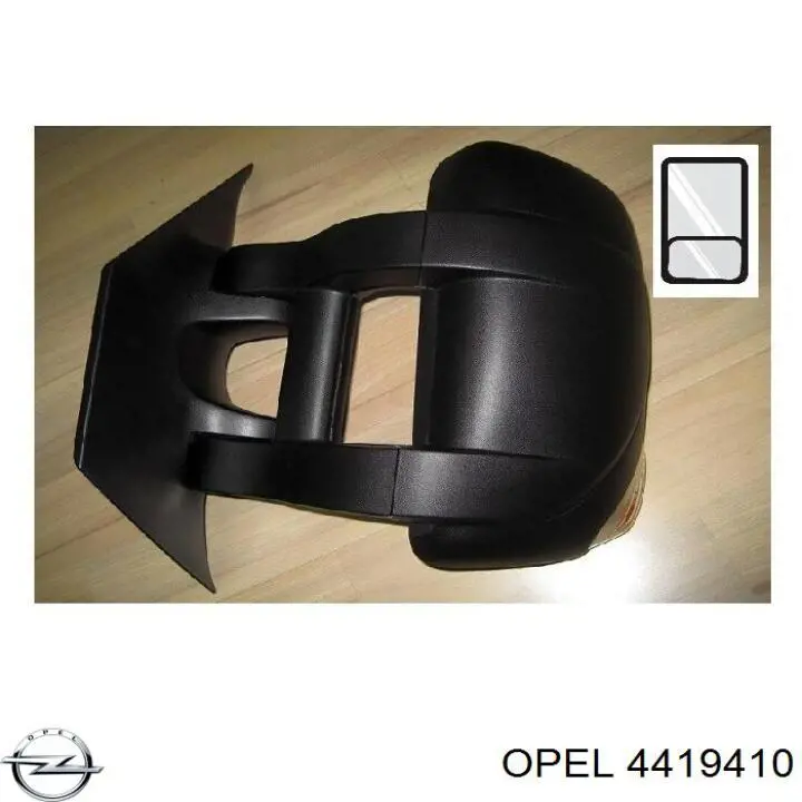 Espelho de retrovisão esquerdo Opel 4419410 preço, a partir de 229,18 USD