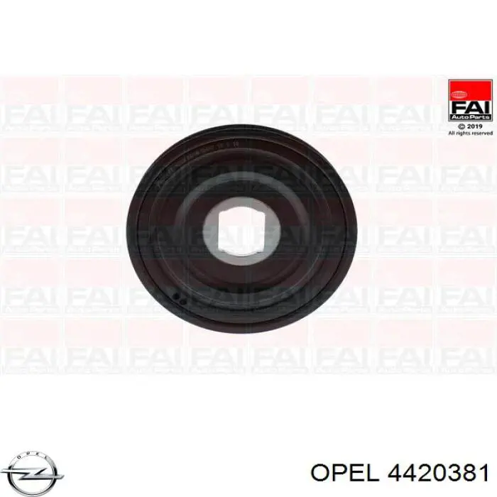 Polia de cambota Opel 4420381 preço, a partir de 91,60 USD
