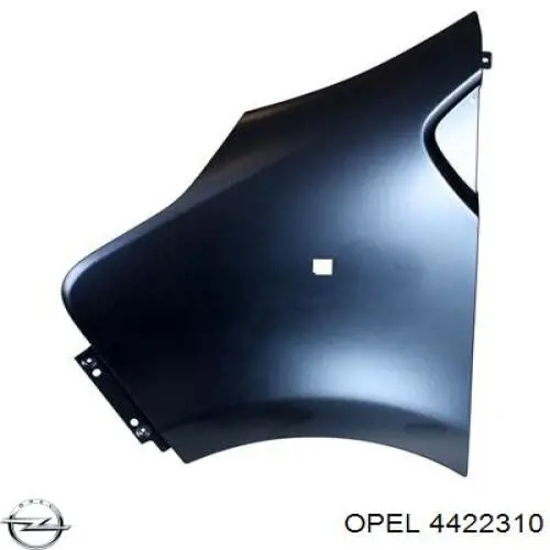 Pára-lama dianteiro direito Opel 93455813 preço, a partir de 183,88 USD