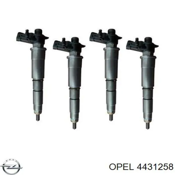 Injetor de injeção de combustível 93161695 Peugeot/Citroen
