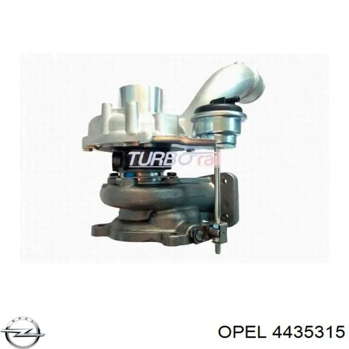 Turbina Opel 4435315 preço, a partir de 330,30 USD