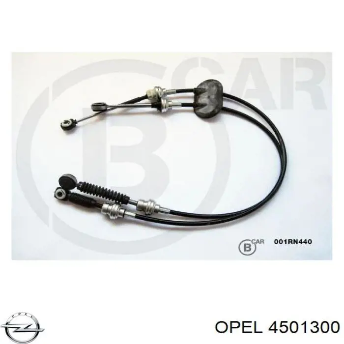 Cabo de mudança duplo Opel 4501300 preço, a partir de 44,27 USD