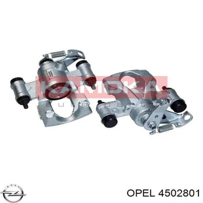 Compre 4502801 Opel Suporte do freio traseiro esquerdo