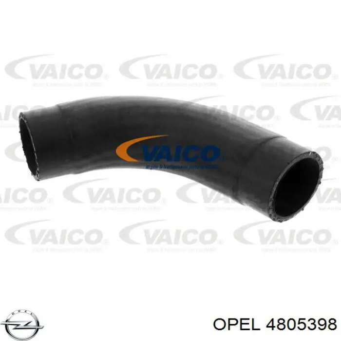 Cano derivado de ar, saída de turbina (supercompressão) Opel 4805398 preço, a partir de 31,42 USD
