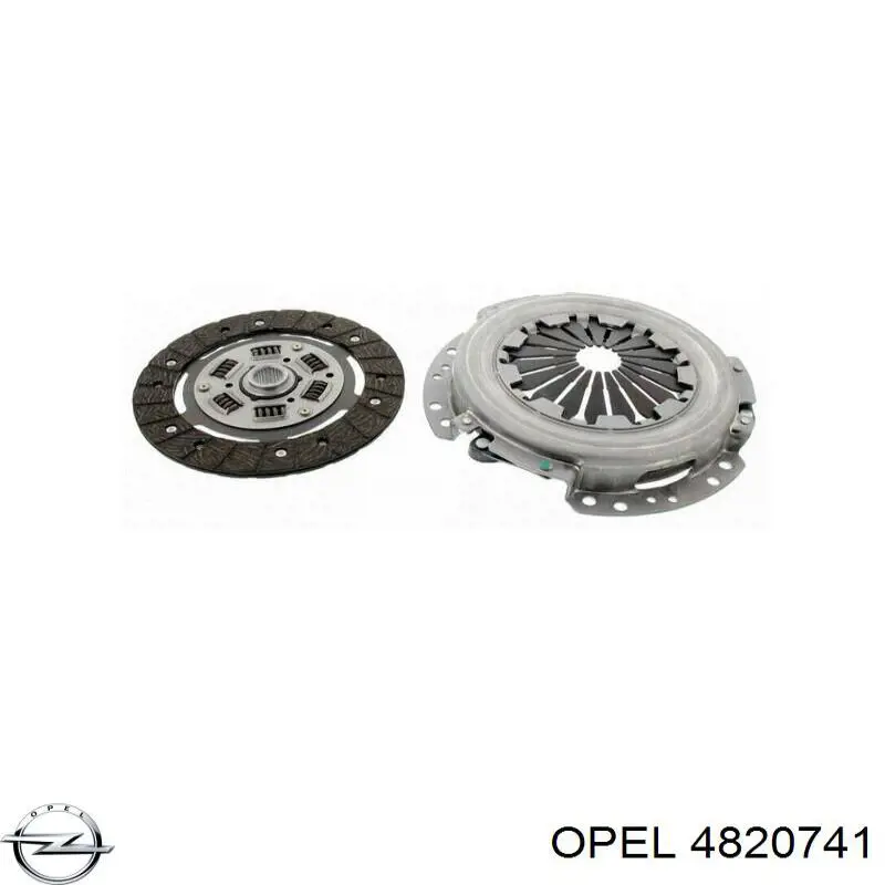 Compre 25187231 Opel Kit de embraiagem (3 peças)