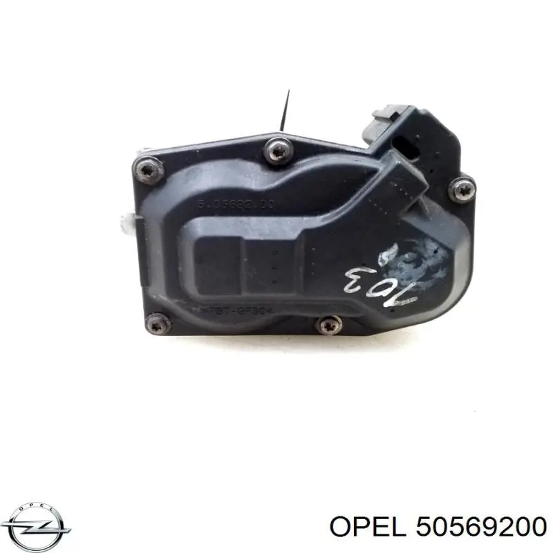 Compre 50569200 Opel Válvula de borboleta montada