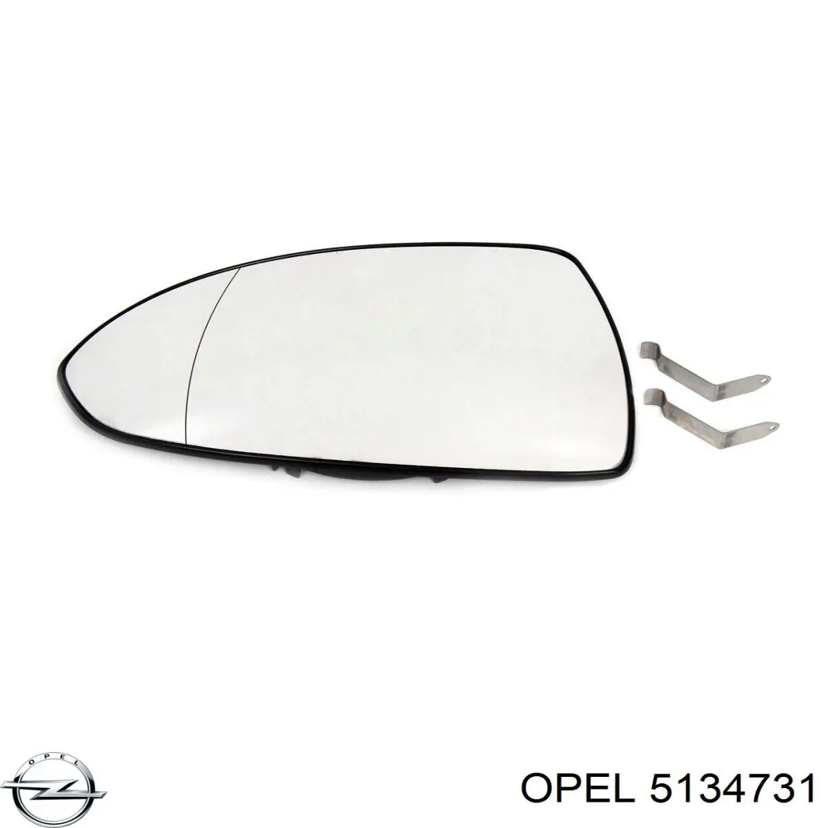 5134731 Opel Cabo (pedal) de abertura do fecho da porta dianteira