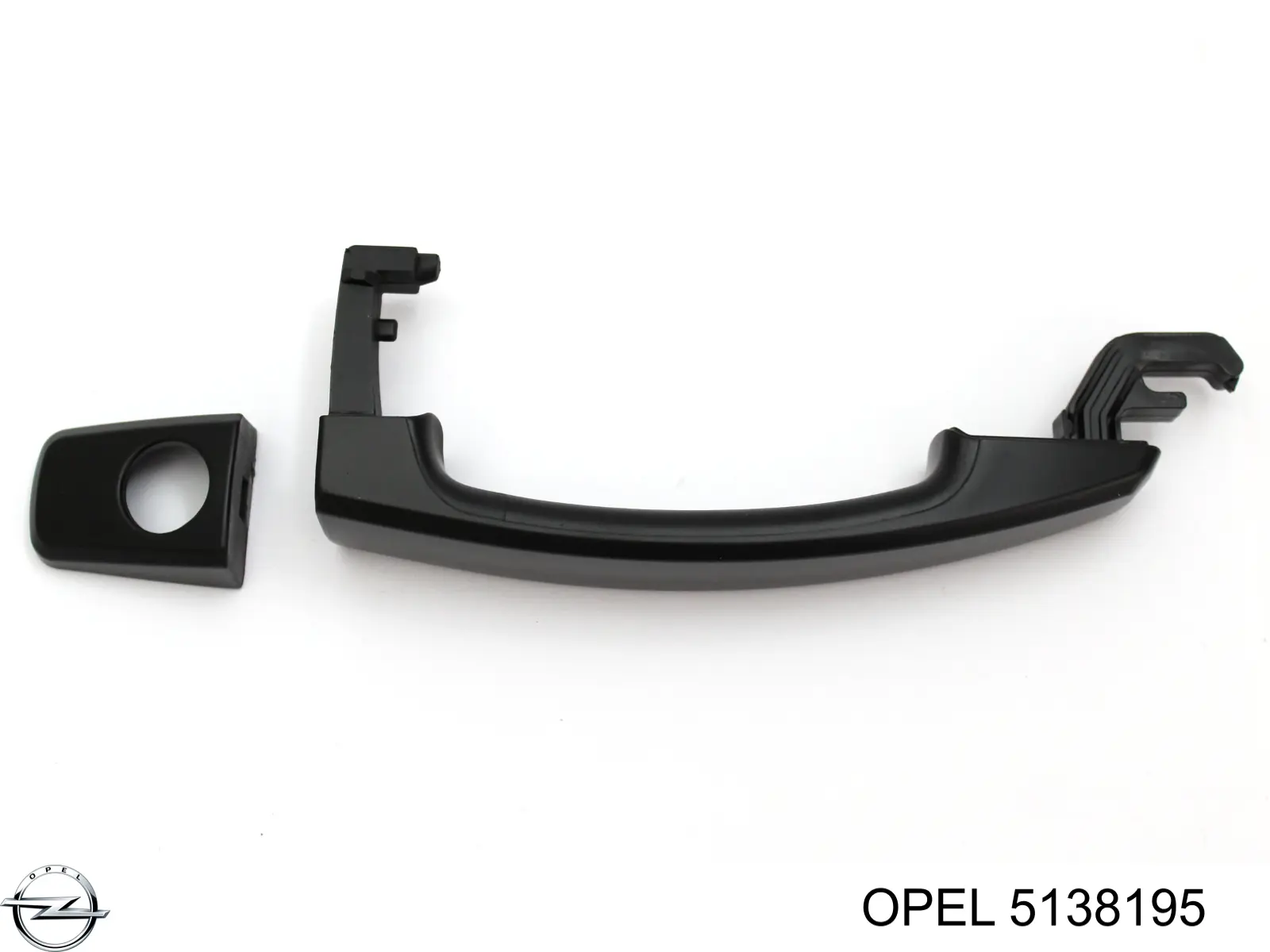 5138195 Opel Maçaneta externa da porta dianteira
