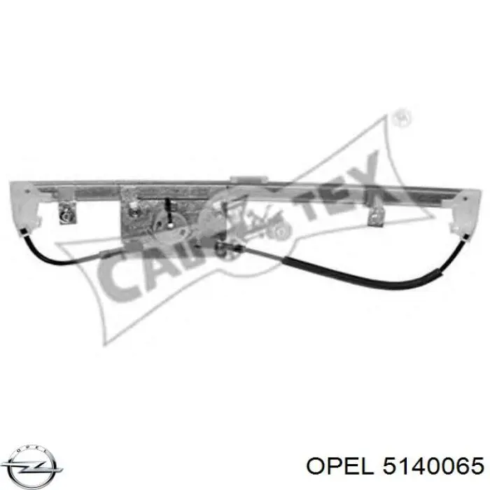 Mecanismo de acionamento de vidro da porta traseira esquerda Opel 5140065 preço, a partir de 47,09 USD