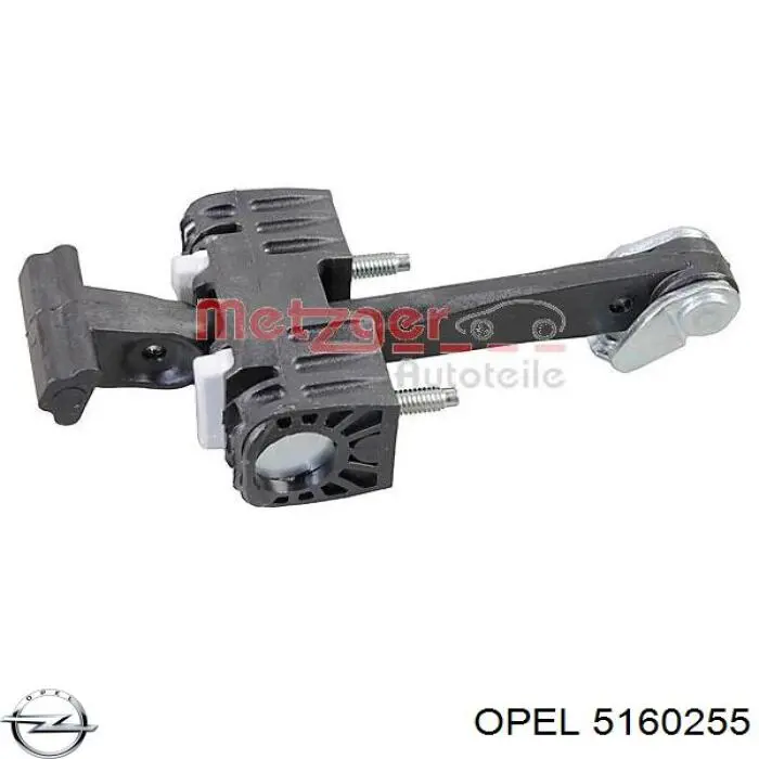 5160255 Opel Limitador traseiro de abertura de porta