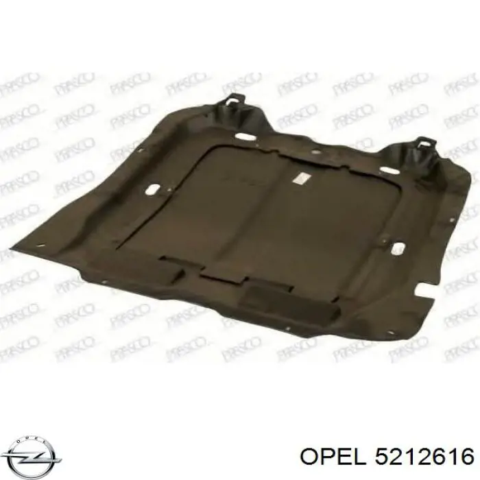 Proteção de motor dianteira Opel 13110216 preço, a partir de 47,87 USD