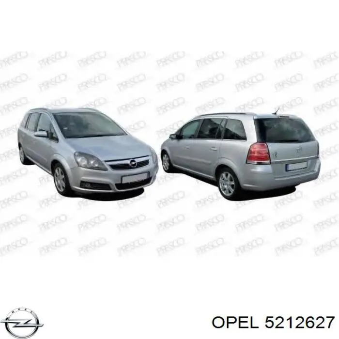 5212627 Opel Proteção de motor, de panela (da seção de motor)
