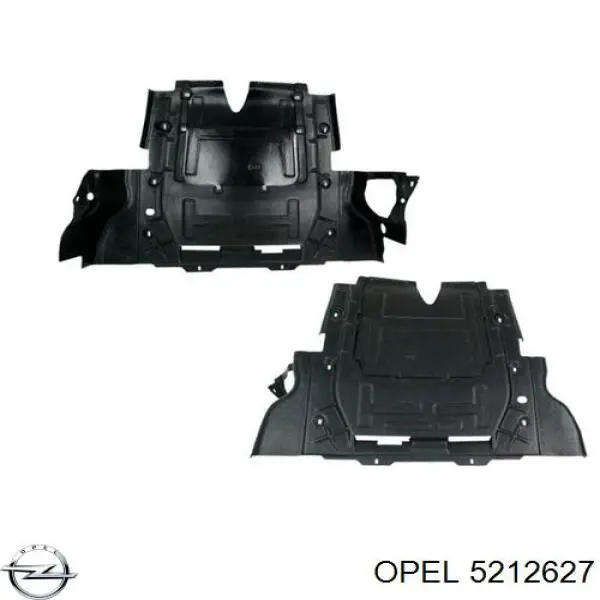 Proteção de motor, de panela (da seção de motor) Opel 5212627 preço, a partir de 37,27 USD