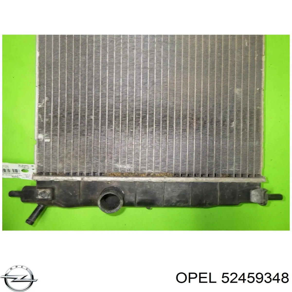 52459348 Opel Radiador de esfriamento de motor