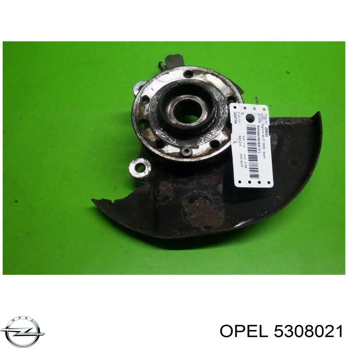 5308021 Opel Pino moente (extremidade do eixo) dianteiro esquerdo