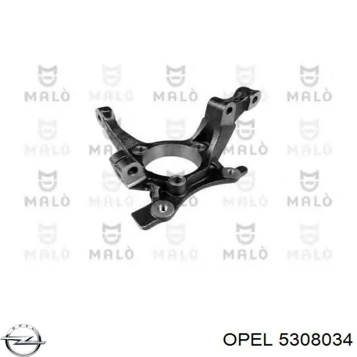 5308034 Opel Pino moente (extremidade do eixo) dianteiro esquerdo