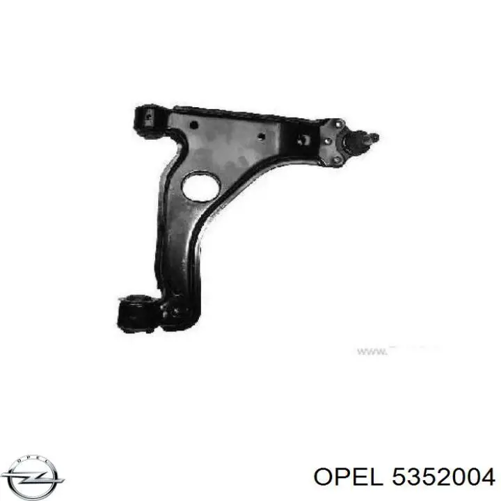 Braço oscilante inferior direito de suspensão dianteira Opel 5352004 preço, a partir de 45,97 USD