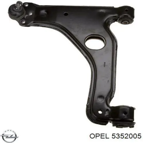 Braço oscilante inferior esquerdo de suspensão dianteira Opel 5352005 preço, a partir de 51,08 USD