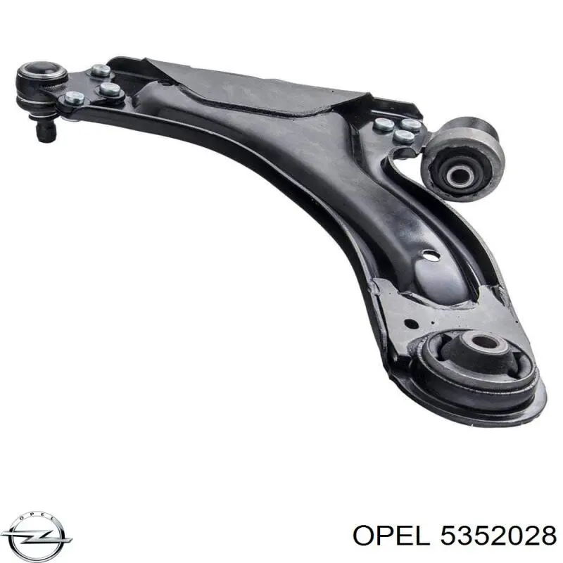 Compre 5352028 Opel Braço oscilante inferior direito de suspensão dianteira