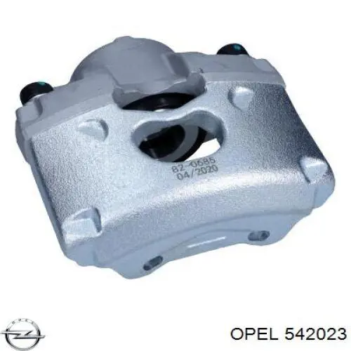 542023 Opel Suporte do freio dianteiro esquerdo