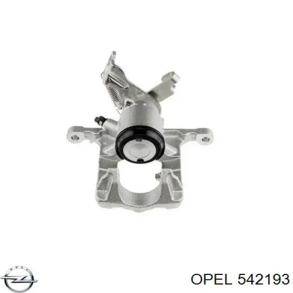 542193 Opel Suporte do freio traseiro direito