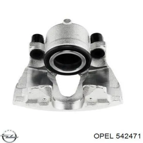 542471 Opel Suporte do freio dianteiro esquerdo