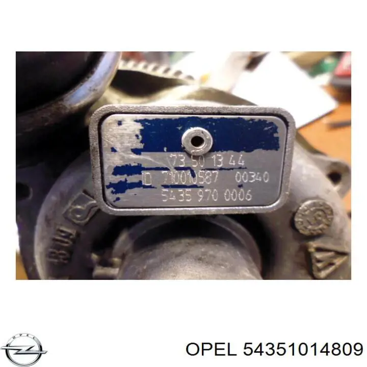 Turbina Opel 54351014809 preço, a partir de 164,08 USD