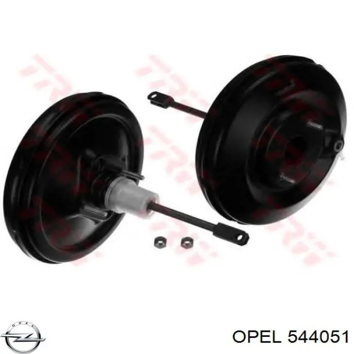Reforçador dos freios a vácuo General Motors 9196177 preço, a partir de 407,02 USD