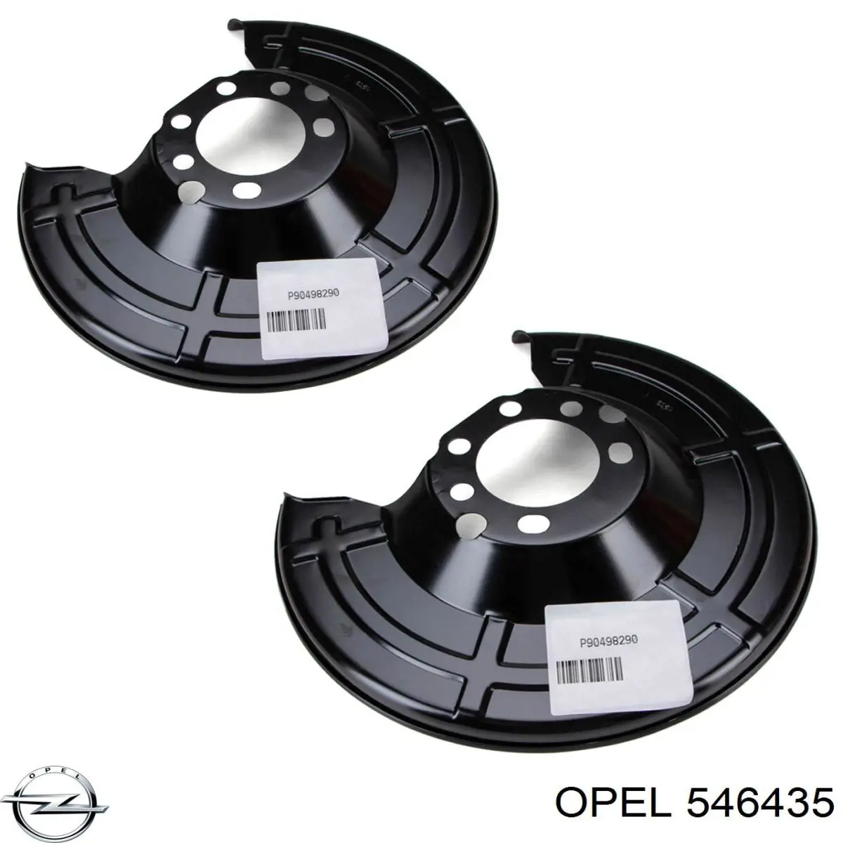 Proteção do freio de disco traseiro Opel 546435 preço, a partir de 14,73 USD