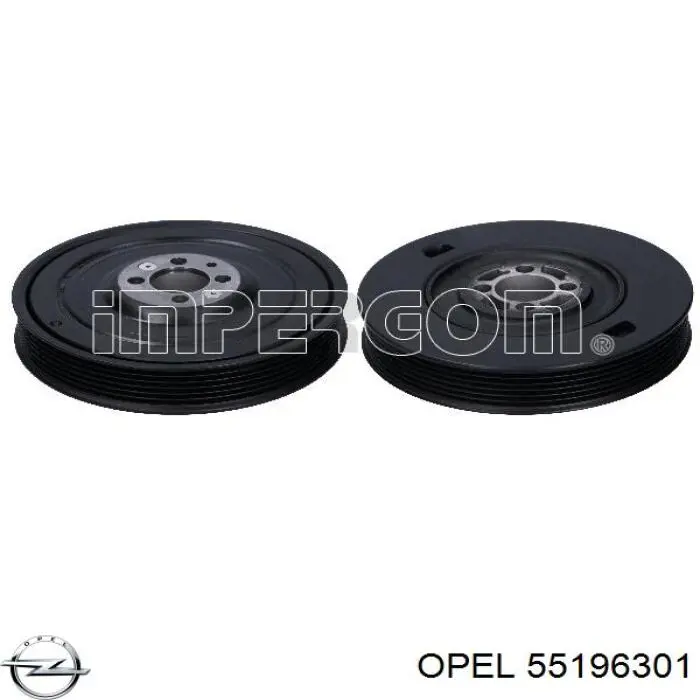 Polia de cambota Opel 55196301 preço, a partir de 75,64 USD