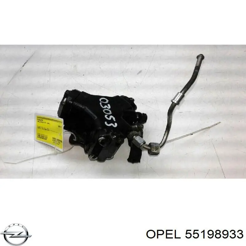 Bomba de combustível de pressão alta 0445010138 Opel