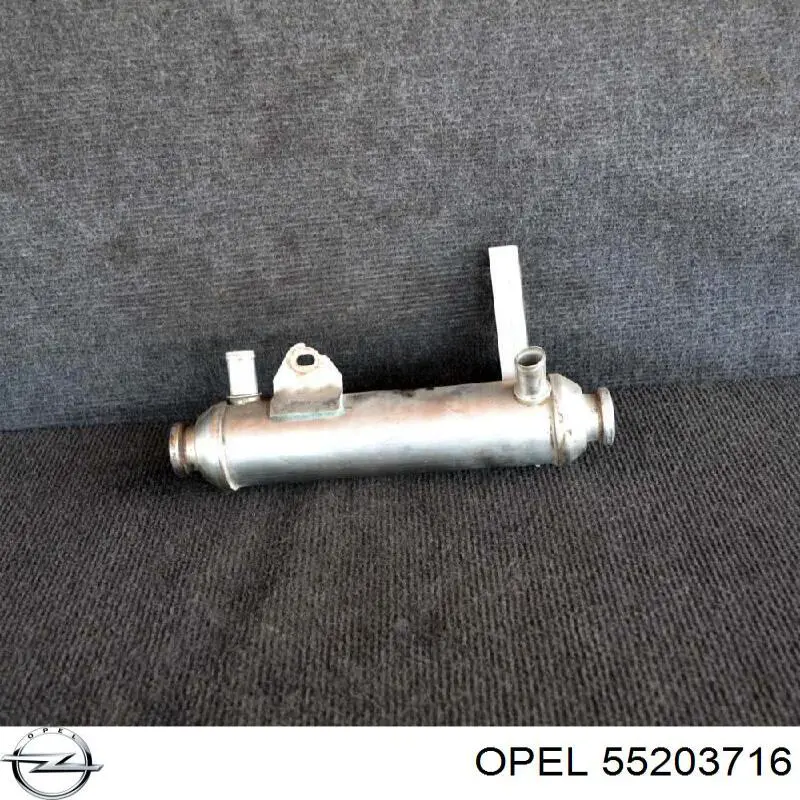 851150 Opel Radiador do sistema EGR de recirculação dos gases de escape