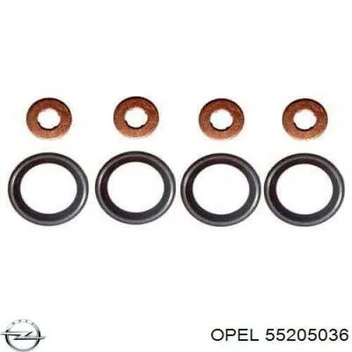 Compre 55205036 Opel Anel (arruela) do injetor de ajuste