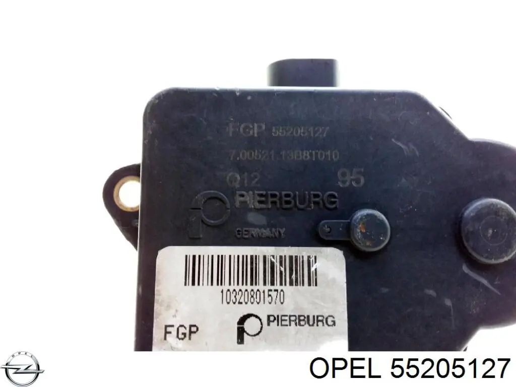 Válvula (atuador) de acionamento das comportas de tubo coletor de admissão Opel 55205127 preço, a partir de 213,68 USD