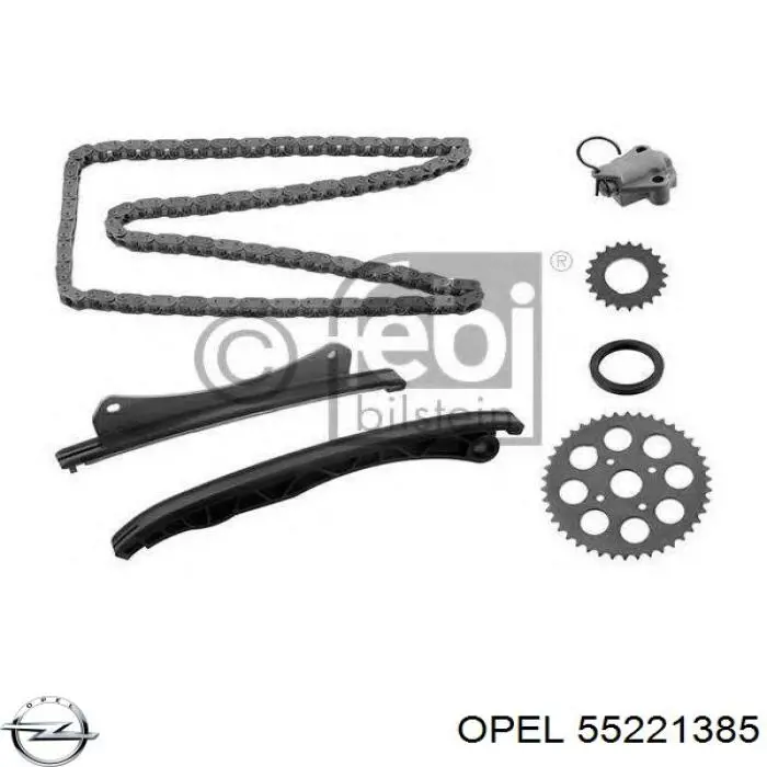Compre 55221385 Opel Cadeia do mecanismo de distribuição de gás