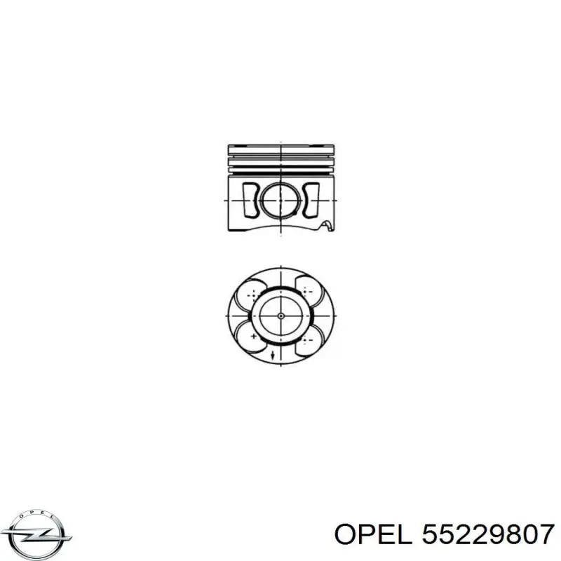 Pistão do kit para 1 cilindro, STD Opel 625019 preço, a partir de 87,61 USD