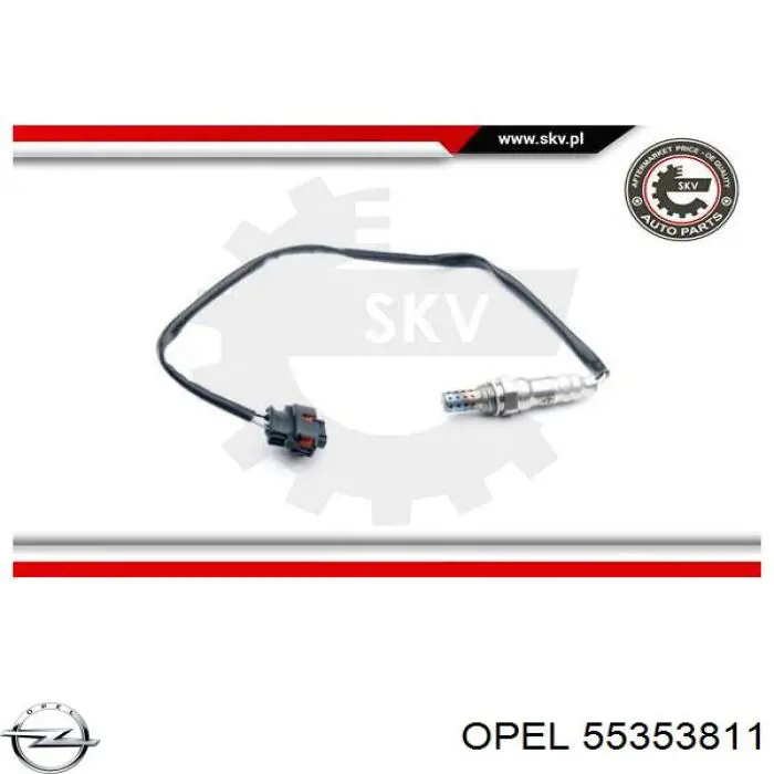 Sonda lambda, sensor de oxigênio até o catalisador Opel 55353811 preço, a partir de 56,28 USD