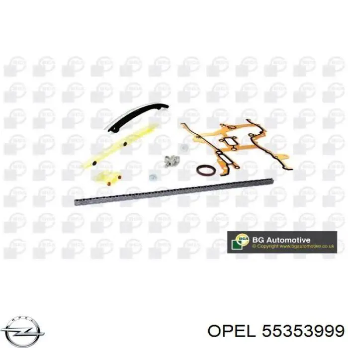 Compre 11098761 Opel Cadeia do mecanismo de distribuição de gás, kit