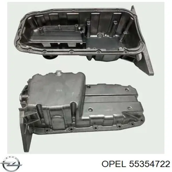 Panela de óleo de cárter do motor Opel 55354722 preço, a partir de 271,59 USD