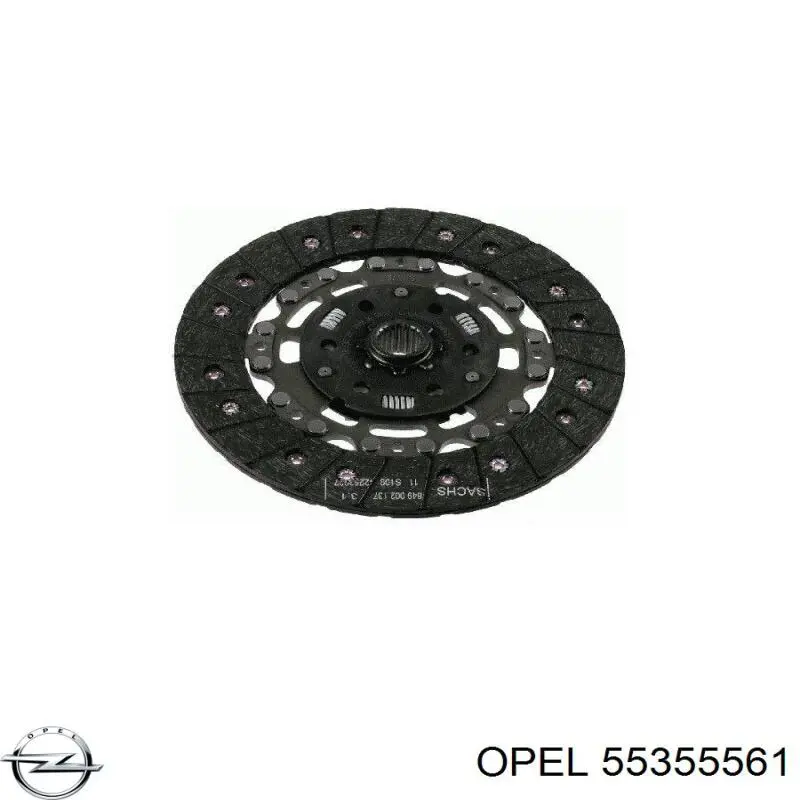 Compre 55355561 Opel Disco de embraiagem