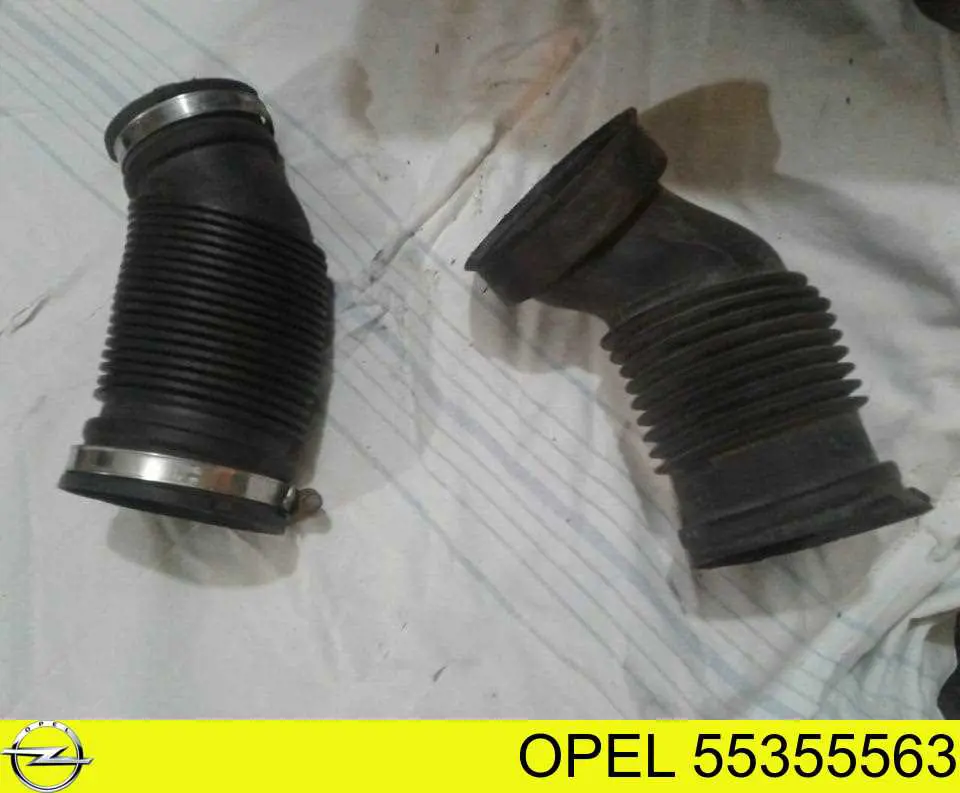 Cano derivado de ar do medidor de consumo do ar Opel Astra H L69