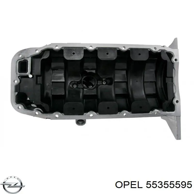 55355595 Opel Panela de óleo de cárter do motor